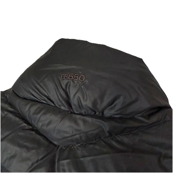 Eddie Bauer Vest Womens Small Black EB650 Down Puffer Quilted Full Zip Thick - Picture 6 of 8